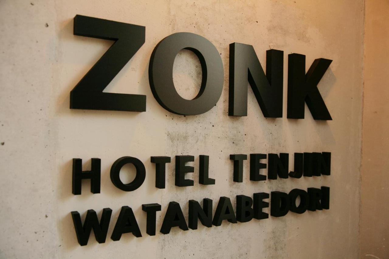 Zonk Hotel Tenjin-Watanabedori Fukuoka  Exterior foto